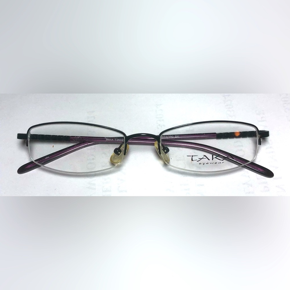 Taka semi rimless with spring loaded temples